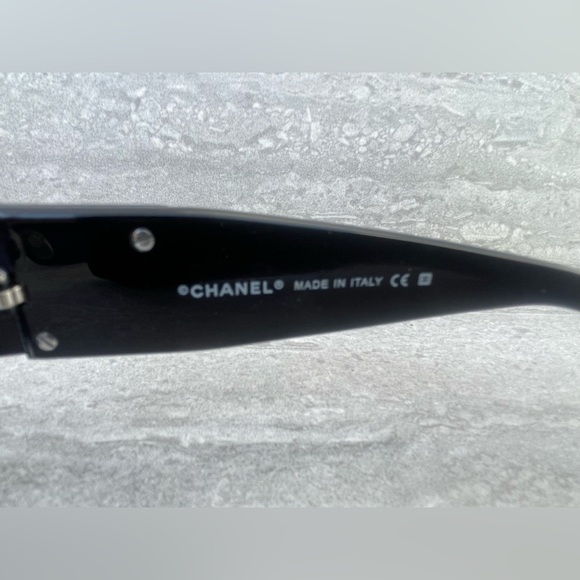 CHANEL CH 4117-B 101/87 62mm Black Crystal CC Oversized Sunglasses Frames Only - Picture 5 of 7